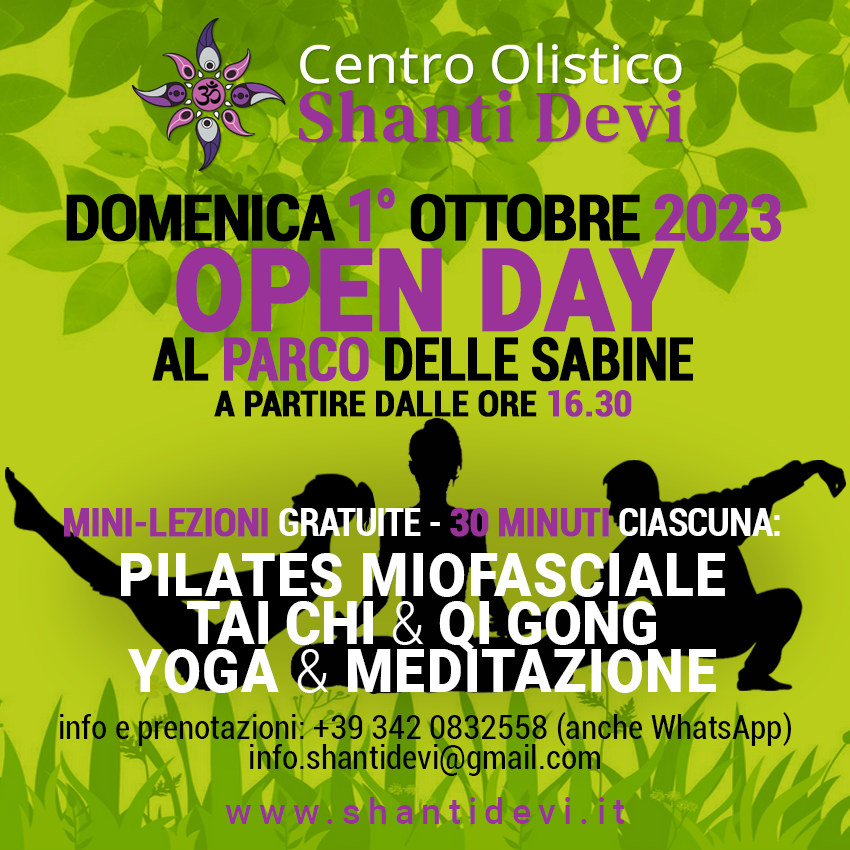 OPEN DAY ottobre 2023